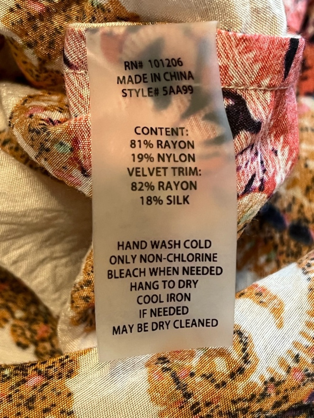 Soft Surroundings Bryn Boho Multicolor Button-Up Tunic Shirt Size 2X - Picture 14 of 16